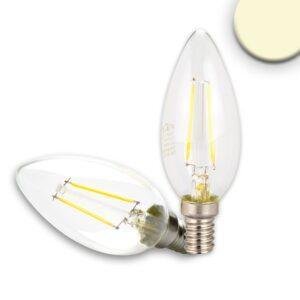 LED Λάμπα Κερί E14 2 W Διαφανής Θερμό Λευκό 2700 K – Dimmable