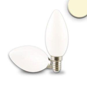 LED Λάμπα Κερί E14, 4W, Ματ, Θερμό Λευκό, Dimmable