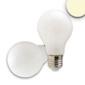 Λάμπα LED E27 8W Ματ, Θερμό Λευκό 2700K, Dimmable, 360°