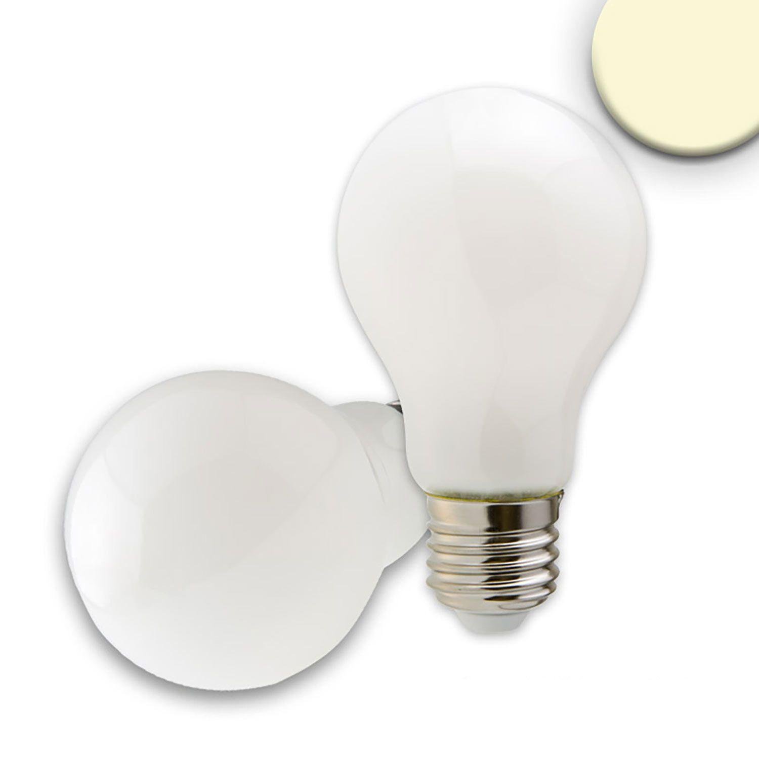Λάμπα LED E27 8W Ματ, Θερμό Λευκό 2700K, Dimmable, 360°