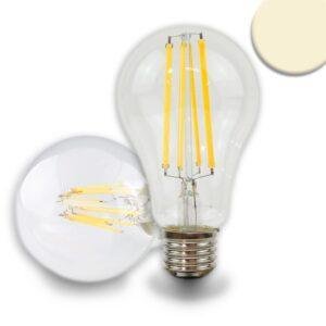 Λάμπα LED E27 A67 12W Διάφανη Θερμό Λευκό 3000K, 1800lm, Dimmable, 160lm/W