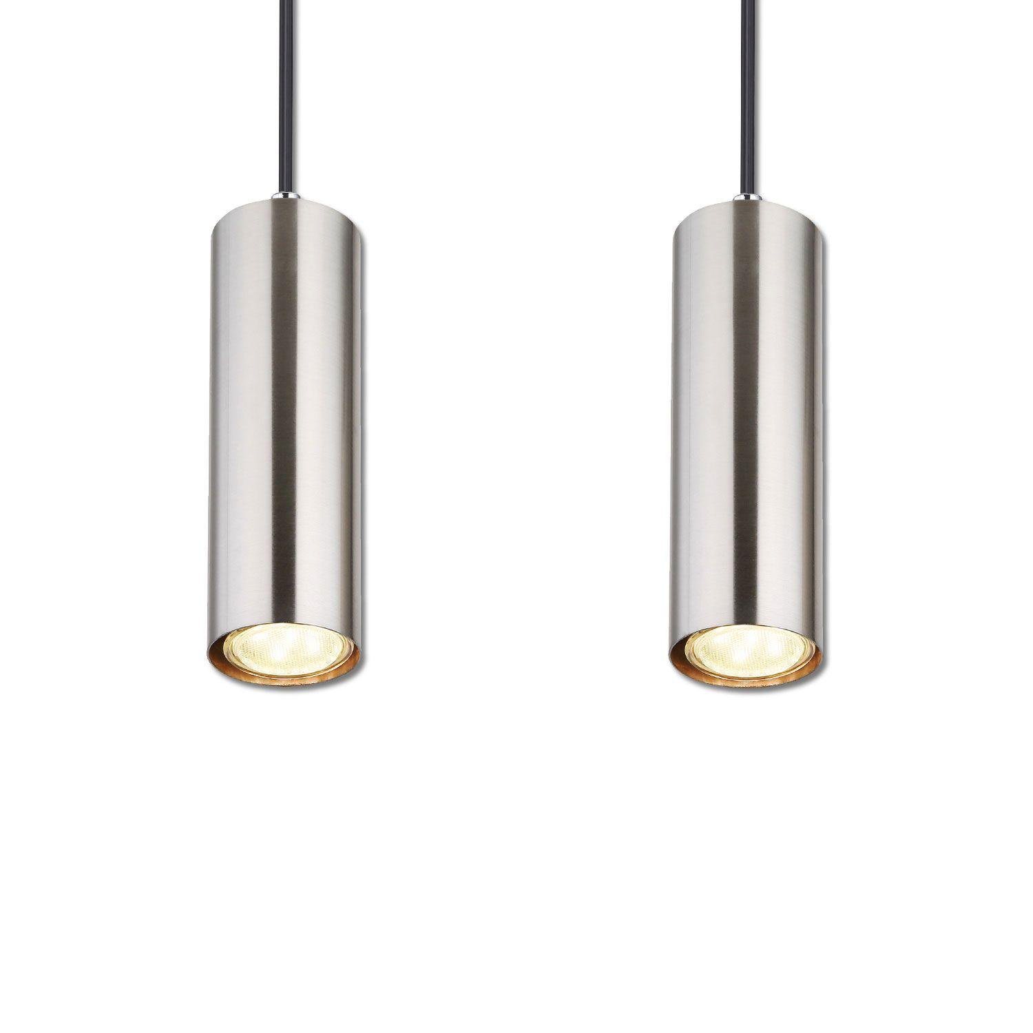 Hängeleuchte nickel matt, 4xGU10 Fassung, exkl. Leuchtmittel – Bild 3
