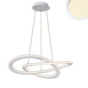 LED Κρεμαστό Φωτιστικό Design 600 Λευκό 40W Στρογγυλό 3000K Dimmable