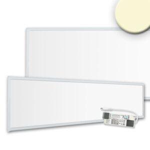 Led Πάνελ LED Οροφής 120x30cm 36W UGR<19, 3000K, PowerSwitch 21–40W, Λευκό RAL9016