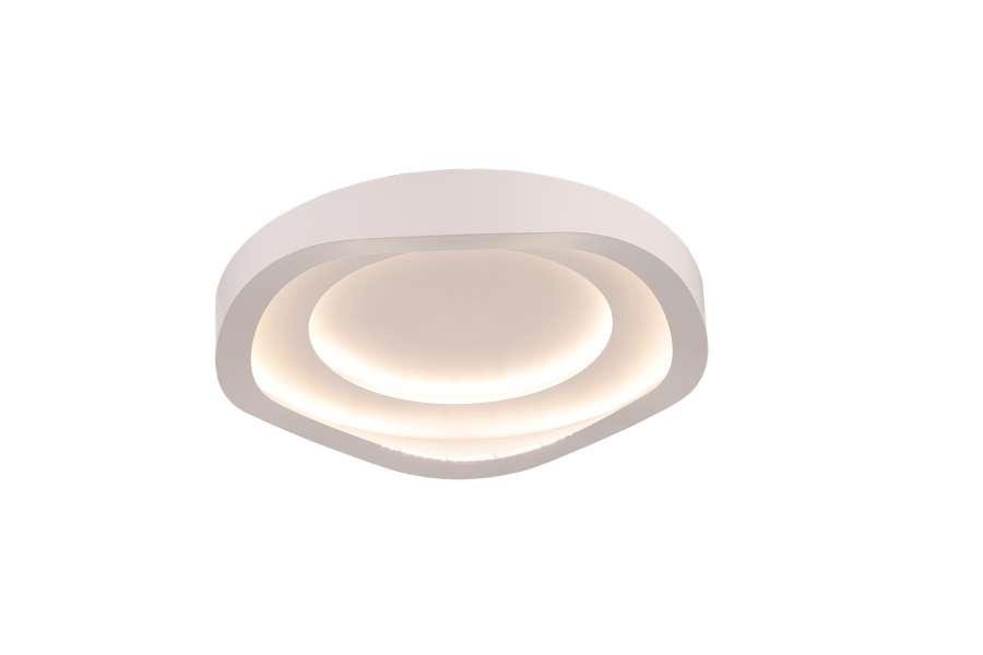 Φωτιστικό LED ZAMORA – 3 Αποχρώσεις Λευκού, Dimmable, 72W, Λευκό Αλουμίνιο - Image 2