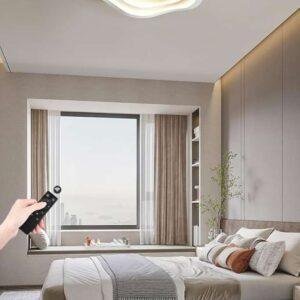 Φωτιστικό LED ZAMORA – 3 Αποχρώσεις Λευκού, Dimmable, 72W, Λευκό Αλουμίνιο