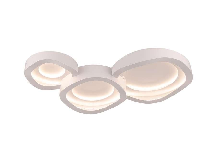 Φωτιστικό LED ESTELLA – 3 Αποχρώσεις Λευκού, Dimmable, 140W, Λευκό Αλουμίνιο - Image 2