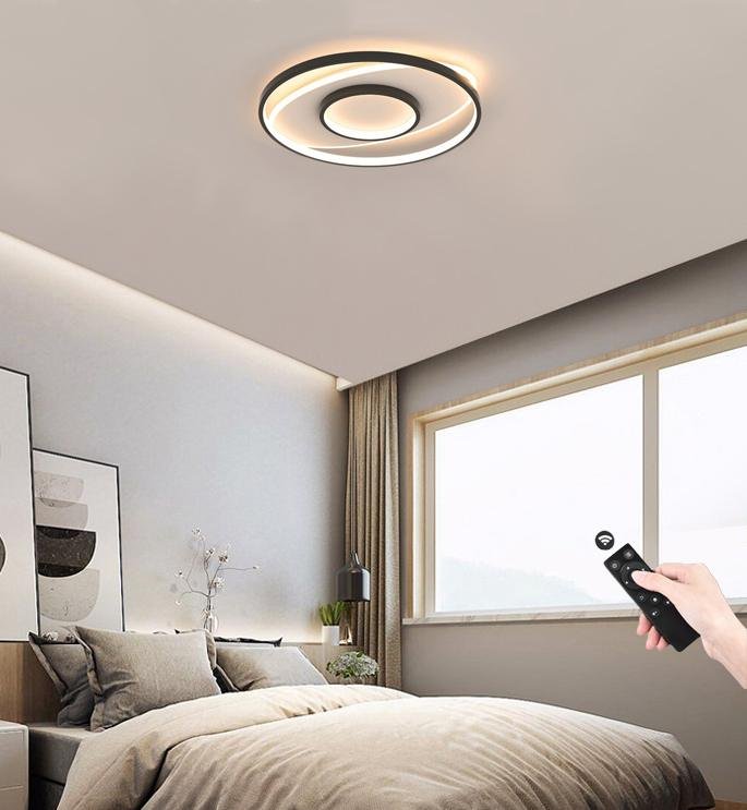 LED Φωτιστικό Οροφής DAROCA – 77W, Dimmable, Τρεις Αποχρώσεις, Ασύρματος Χειρισμός