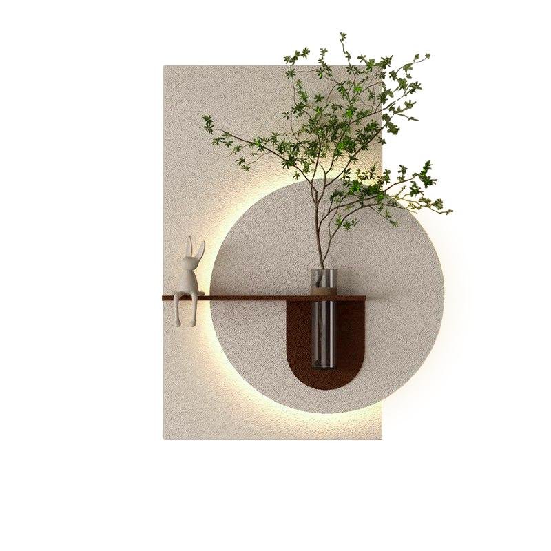 Deko-Wandbild mit LED-Beleuchtung 30W, 3 Lichtfarben, Dimmbar mit 2.4GHz Funk-Controller – Bild 2