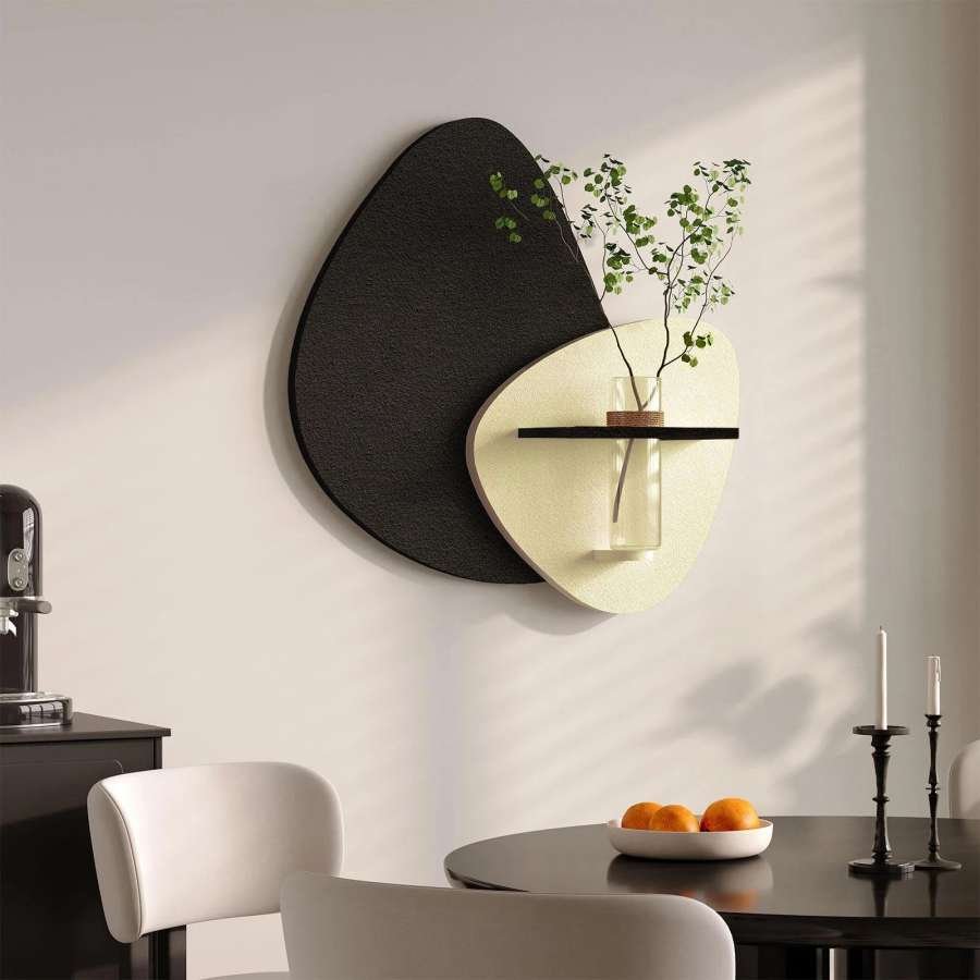 Διακοσμητικός Πίνακας 3D με LED Φωτισμό 16W, 3 Χρωματικές Αποχρώσεις, Dimmable με Ασύρματο Controller
