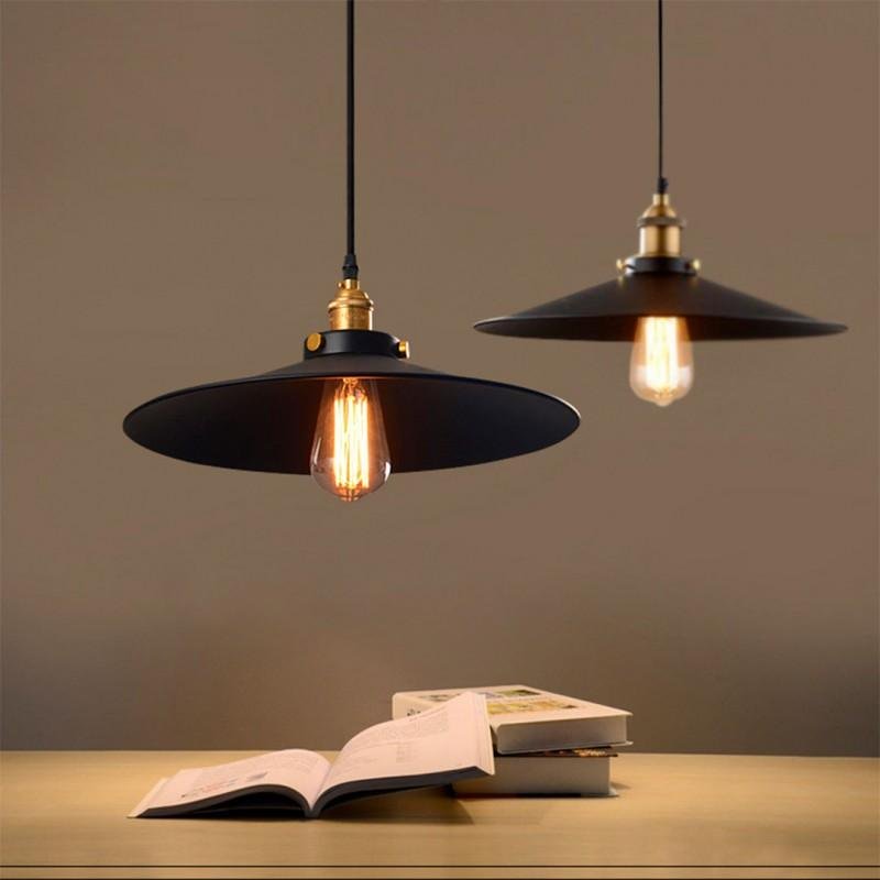 CLOCK WORK Retro-Pendelleuchte E27 Schwarz/Gold – Detailansicht 2