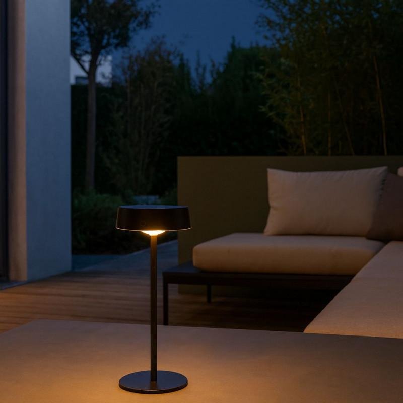 Solar CCT LED-Tischleuchte LBS1007-N – Detailansicht 3