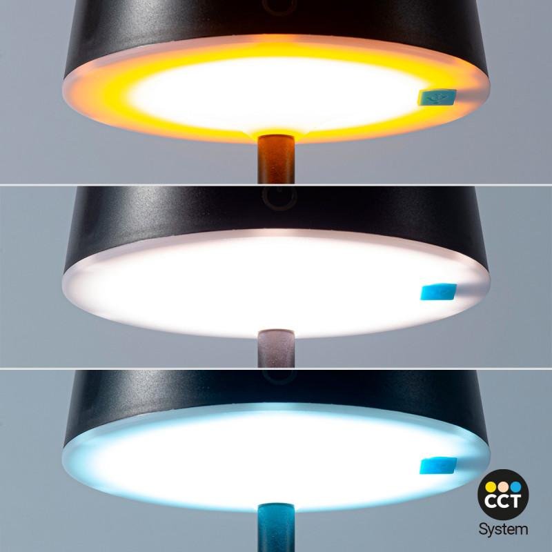 Solar CCT LED-Tischleuchte LBS1007-N – Detailansicht 8
