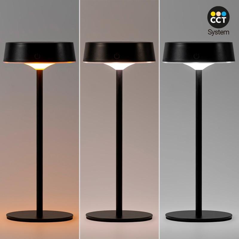 Solar CCT LED-Tischleuchte LBS1007-N – Detailansicht 6