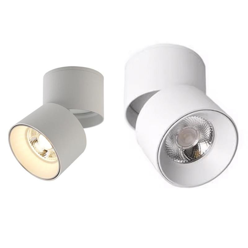 LED Spot Light Εξωτερικό Περιστρεφόμενο 10W 3000K IP20 Λευκό - Image 2