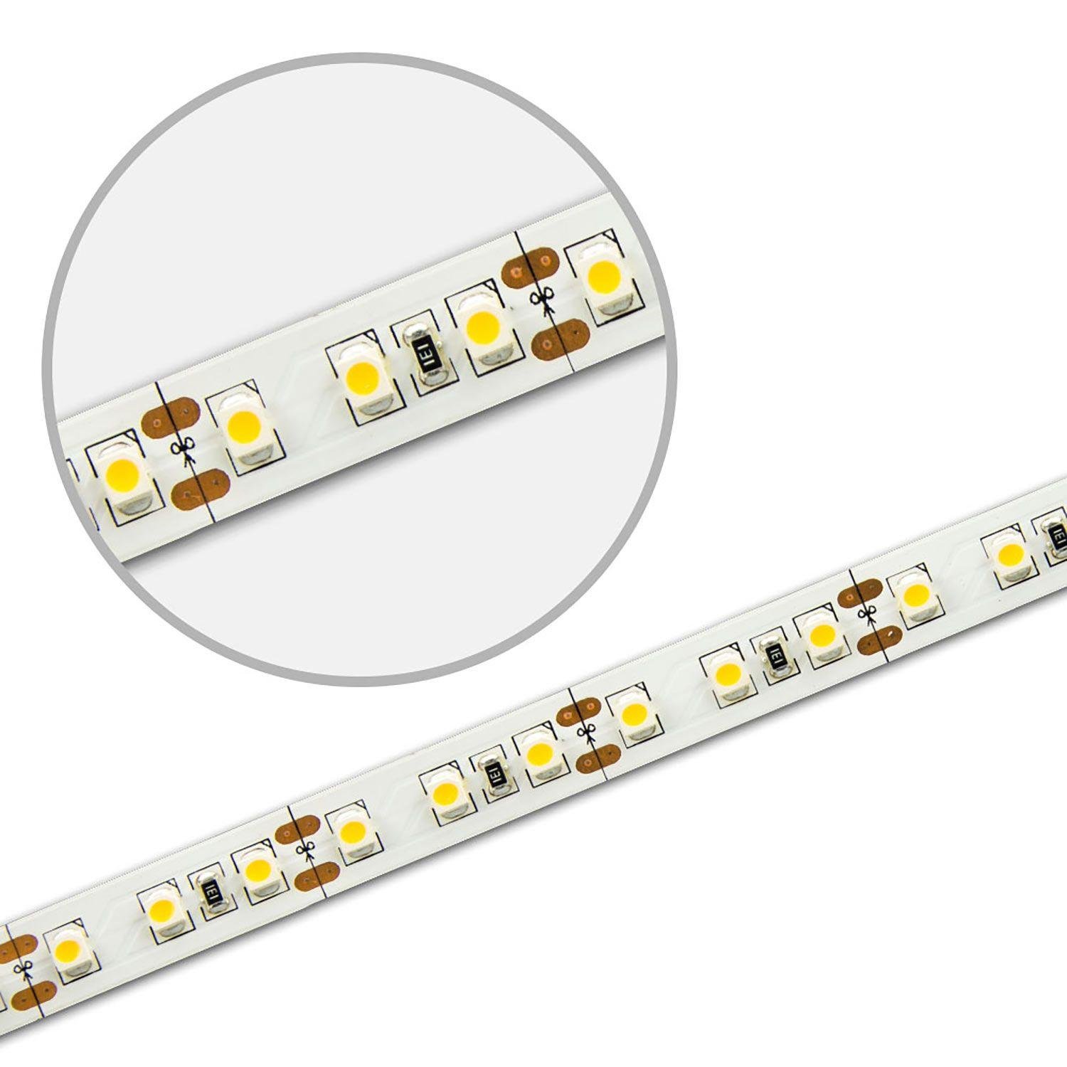 Ταινία LED Θερμό Λευκό 12V, 9,6W/m, 3000K, 5m 120 LED/m - Image 2