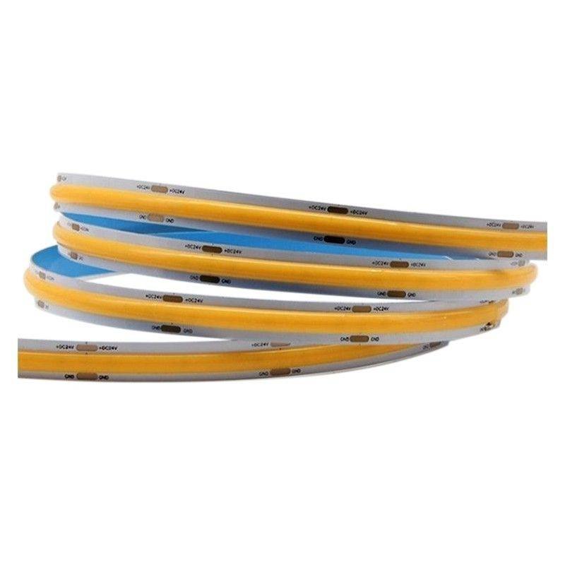 COB LED Ταινία 24V DC 12W/m – 8mm, IP20, 6000K, 5m