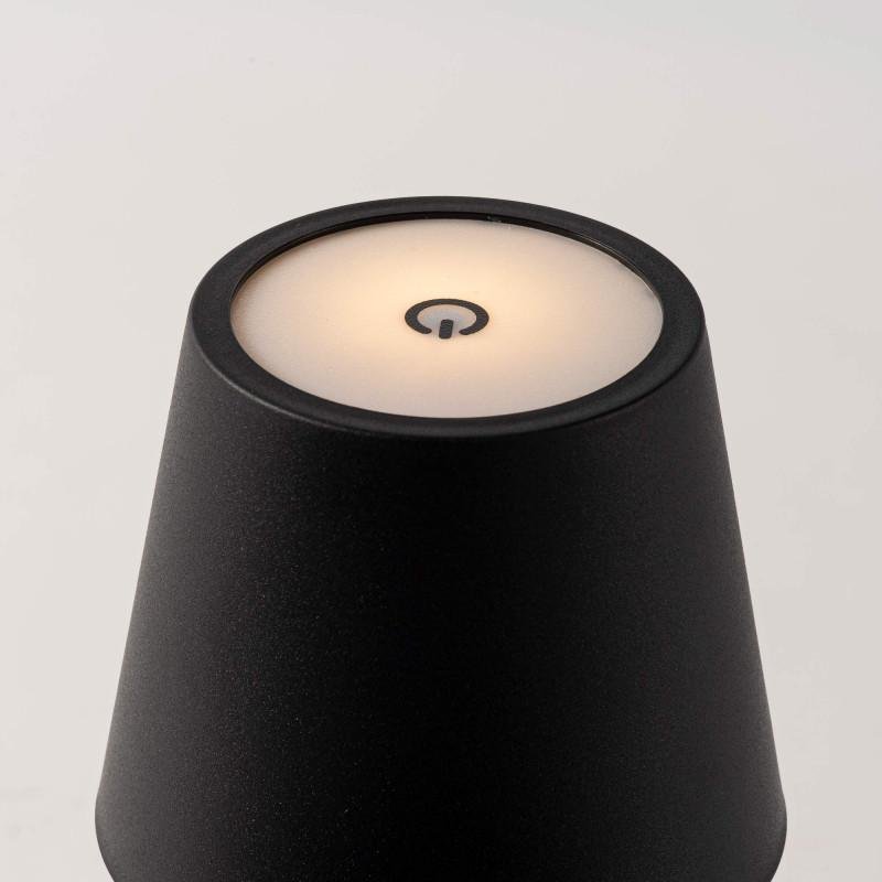 Tragbare CCT LED-Tischleuchte LB1001-N Schwarz – Detailansicht 7