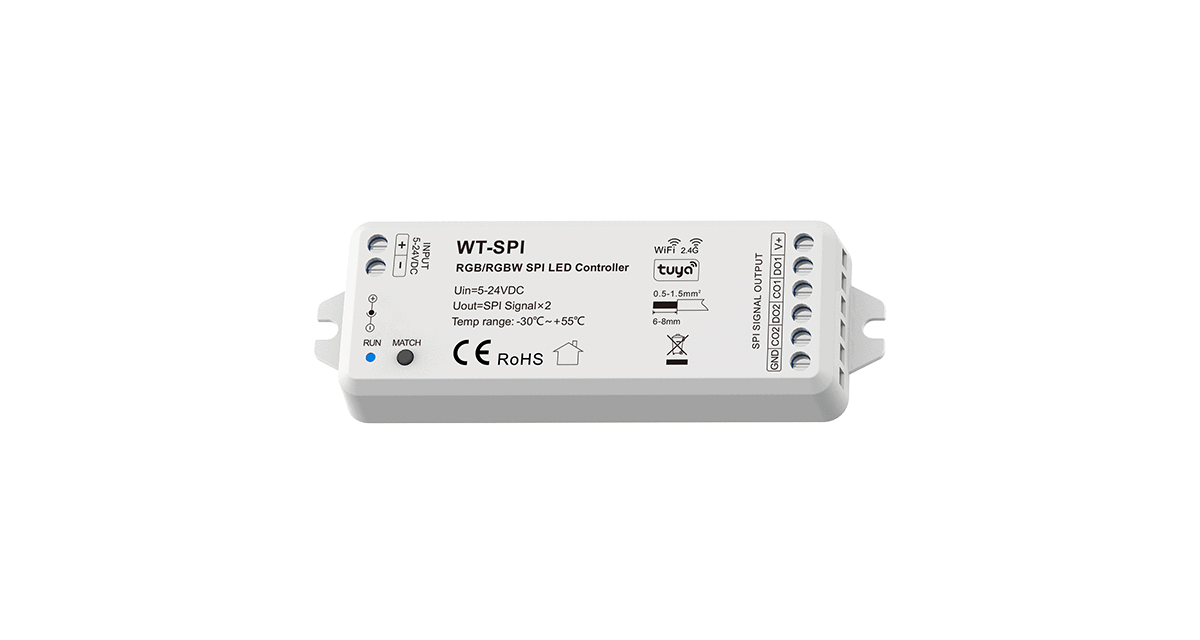 RGB SPI LED Controller WT-SPI + R9 | WiFi Tuya - Image 4