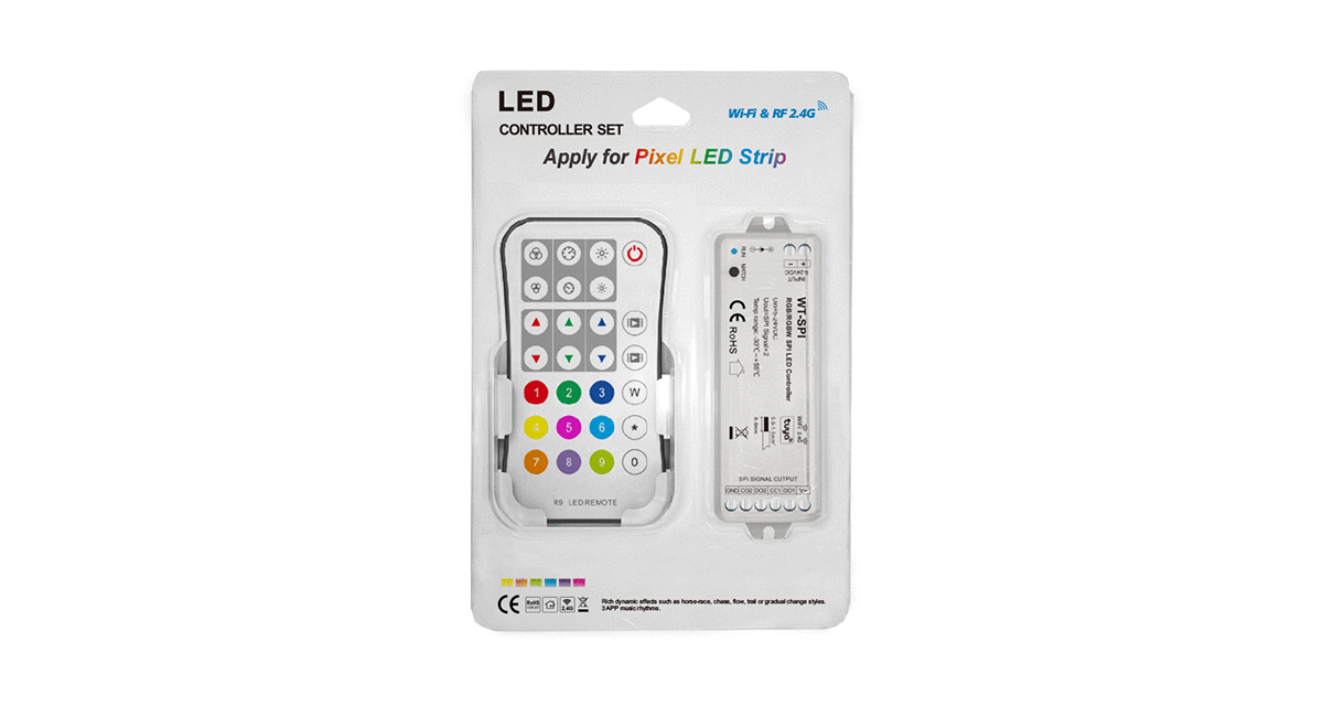 RGB SPI LED Controller WT-SPI + R9 | WiFi Tuya