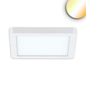 LED Panel Flex Pro 16W Weiß – Aufbau- & Einbauleuchte 235x235 mm, Dimmbar, 3000K-4000K, 120 lm/W