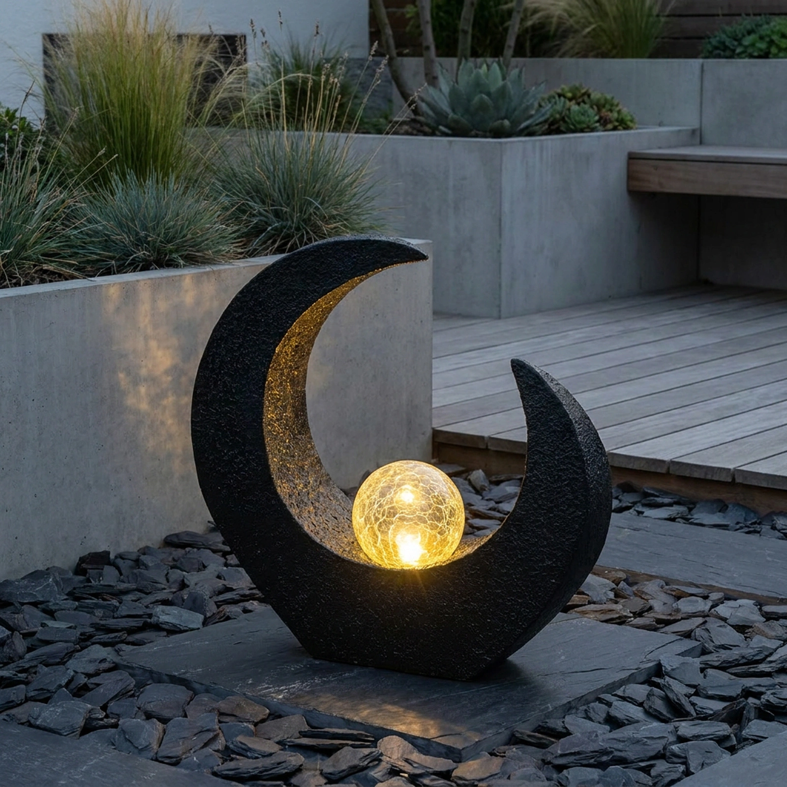 LED Solar Laterne AURORA IP44 2700K Warmweiß dekorative Gartenleuchte für Terrasse Balkon und Außenbereich