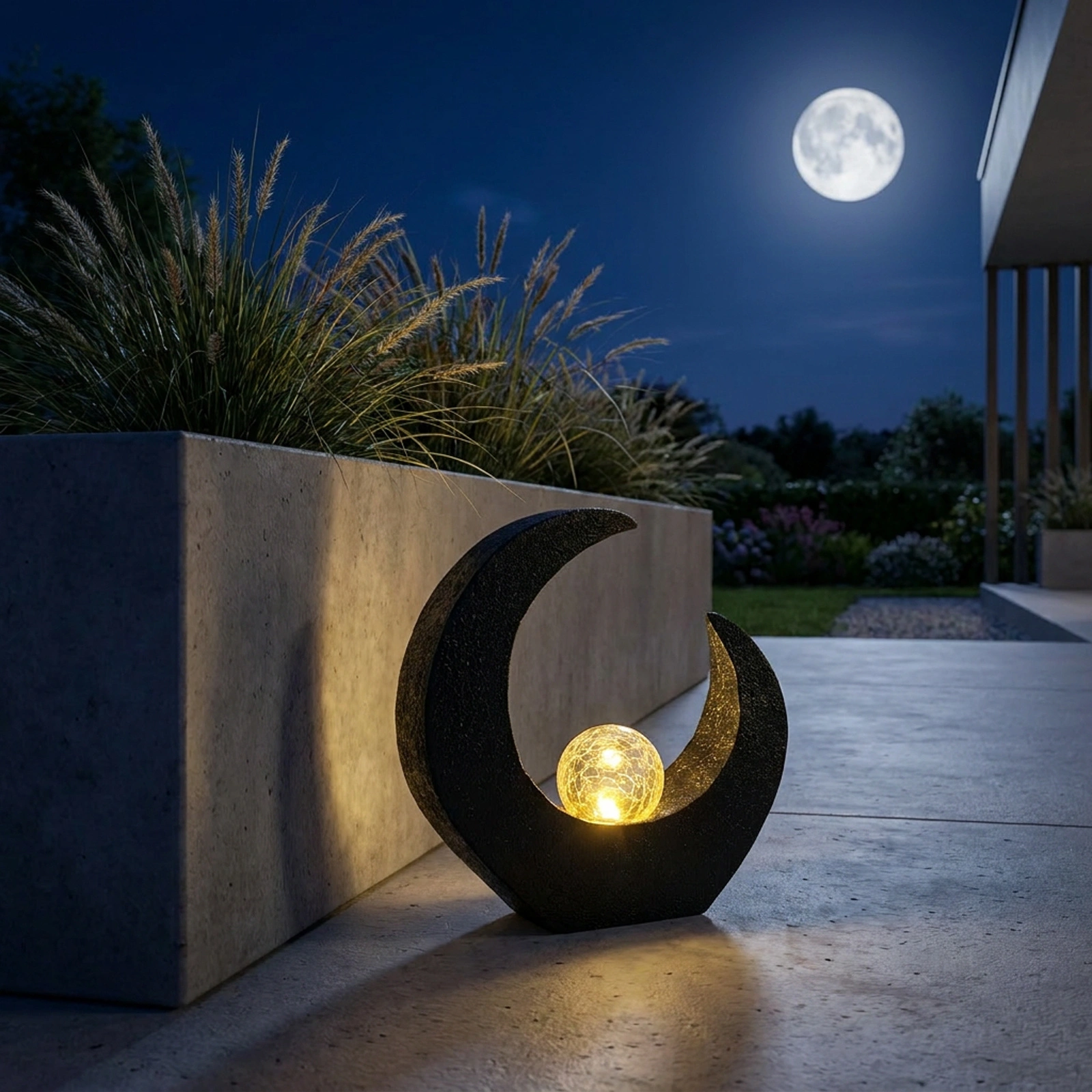 LED Solar Laterne AURORA IP44 2700K – Gartenleuchte für Terrasse, Balkon und Außenbereich – Bild 9