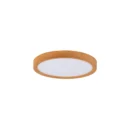 LED Deckenleuchte 24W CCT Holzoptik – Frontansicht