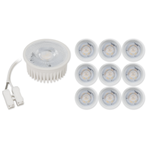 LED-Modul McShine "MCOB" 5W, 400Lm, 230V, 50x25mm, warmweiß, 3000K, 10er-Pack
