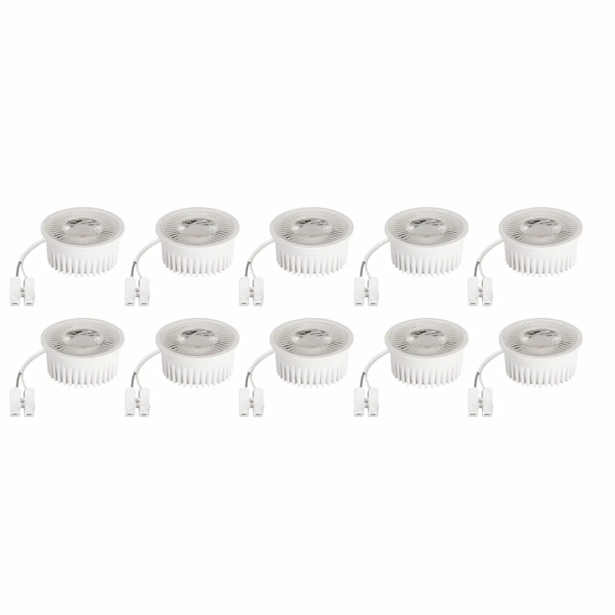 LED-Modul McShine "MCOB", 5W, 400lm, 230V, 50x25mm, 3000K, dimmbar, 10er-Pack