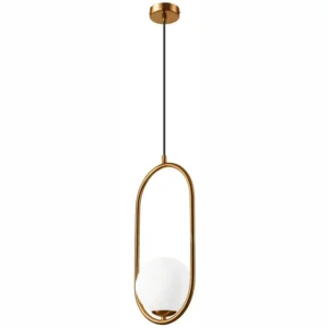 AMBER G9 Kupferweiß LM-1.198 Lamkur Pendelleuchte für die Decke