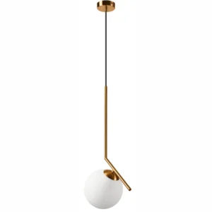 AMBER G9 Kupferweiß LM-1.198/A Lamkur Pendelleuchte für die Decke