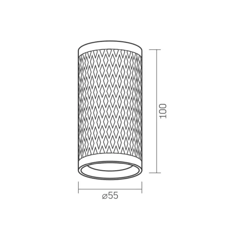 Aufbauleuchte Deckenleuchte LED Tube GU10Weiß VIDEOX – Bild 4