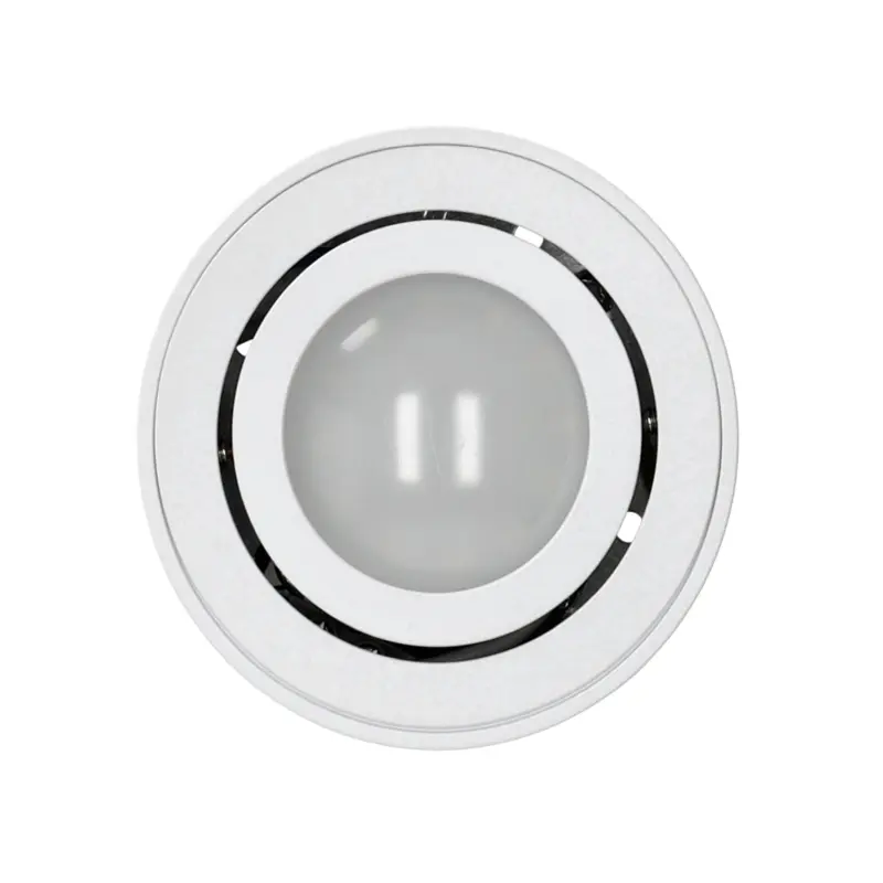 Aufbauleuchte HALOGEN SPOT 50 mm weiß rund beweglich OH36S Kobi – Bild 2