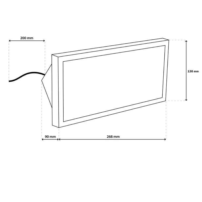 Außengartenleuchte CCT 12W LED IP44 Elevation Wandleuchte MAVIS LUMILED – Bild 5