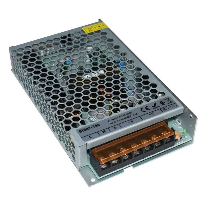 Schaltnetzteil 48V DC 150W – 3,1A, IP20 – Produktansicht