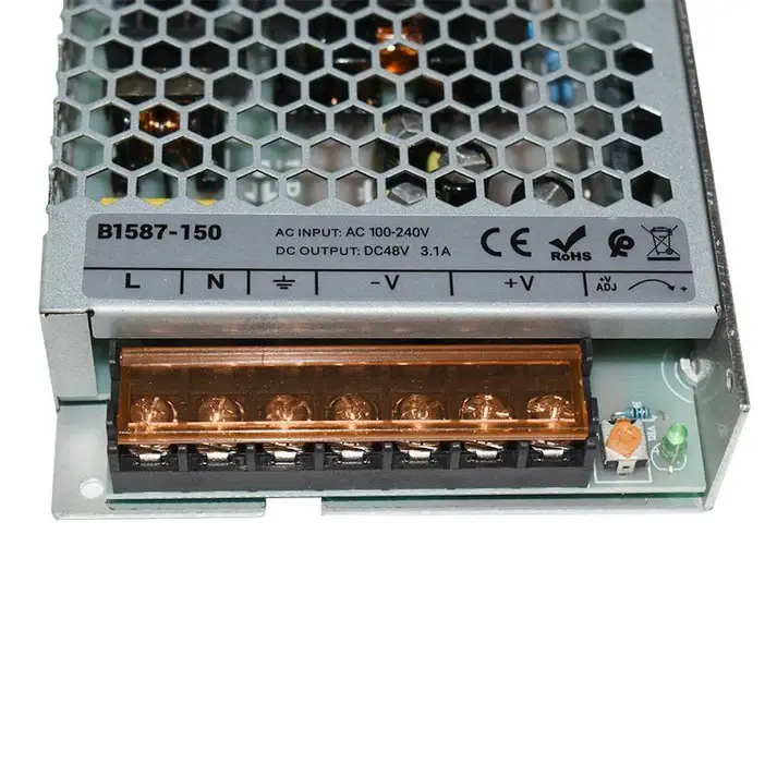 Schaltnetzteil 48V DC 150W – 3,1A, IP20 – Detailansicht 5