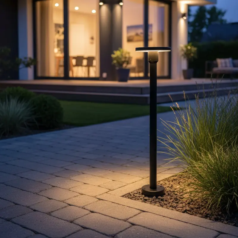 CCT LED 12W 3000-6500K IP65 CORTUS LUMILED Gartenpfostenlampe – Bild 2