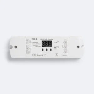 Controller für digitale LED-Streifen SPI RGB/RGBW 12-24 V SKYDANCE SC-L Kompatibel mit Taster und RF-Fernbedienung