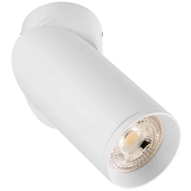 Deckenleuchte mit 1x GU10-Sockeln, Einbaustrahler HALOGEN schräg TABULA SPOT TUBA LUMILED – Bild 3