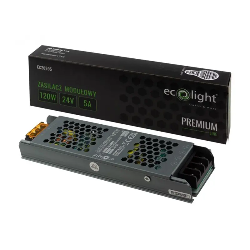 Ecolight Slim Premium 120W 24V LED-Modulnetzteil – Bild 2