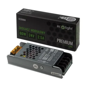 Ecolight Slim Premium 60W 24V LED-Modulnetzteil