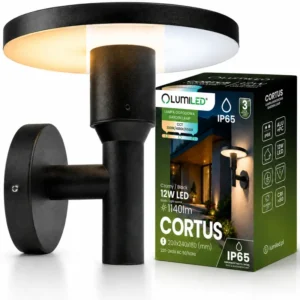 Gartenleuchte CCT LED-Wandleuchte 12W 3000-6500K IP65 CORTUS LUMILED