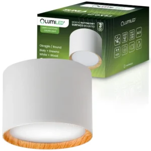 Halogen-Anbauleuchte Tuba Gx53 Spot Wandleuchte SUNLA Weiß LUMILED