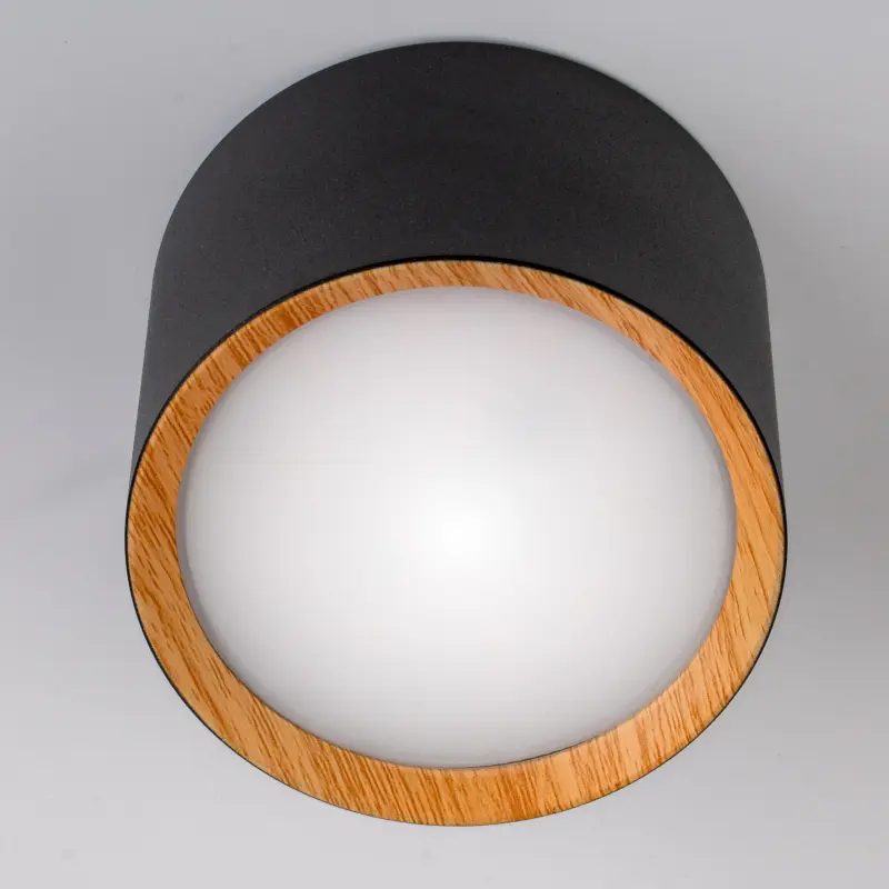 Halogen-Anbauleuchte Tuba Gx53 Spot Wandleuchte SUNLA Schwarz LUMILED – Bild 4
