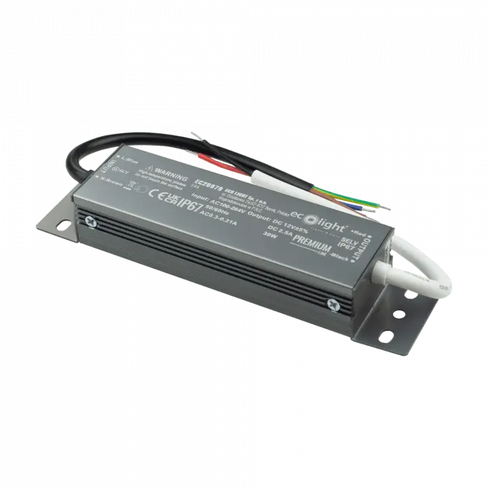 IP67 30W 12V Premium Ecolight gekapseltes LED-Netzteil