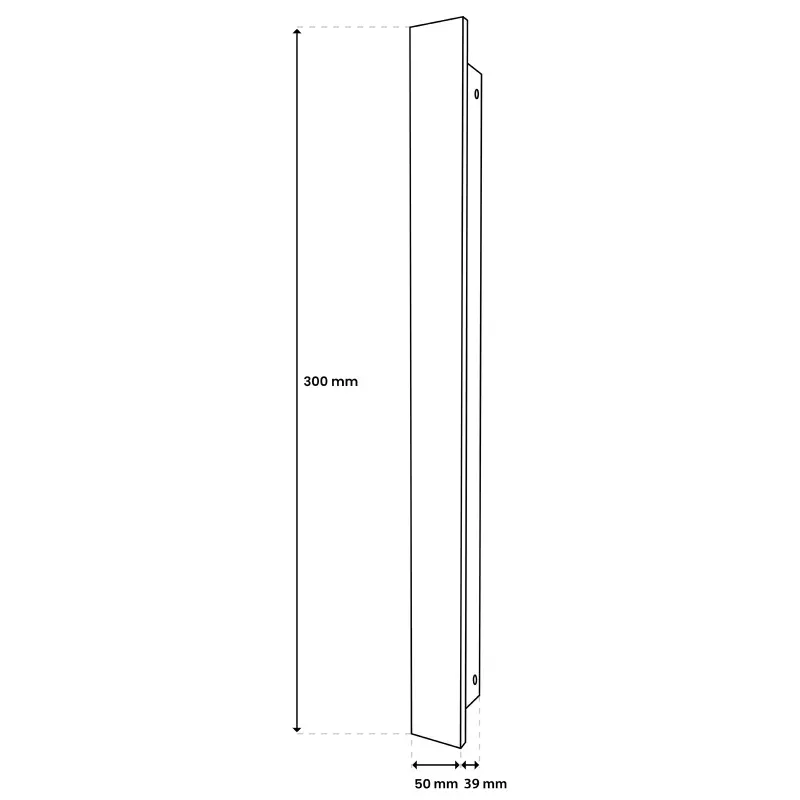LED-Aufbauleuchte PELIO Wandleuchte 9W 4000K IP65 LUMILED – Bild 5