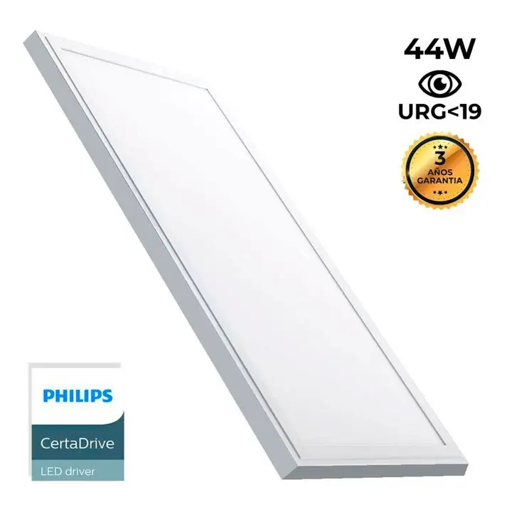 LED-Aufbaupanel Slim 120×30 cm 44W Neutralweiß 4000 K – Philips, UGR<19 – Detailansicht 6
