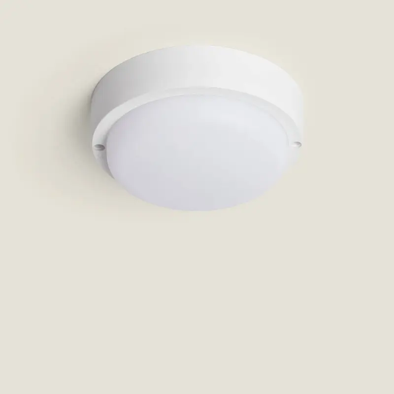 LED Außen-Deckenleuchte 15W IP65 3000K in Weiß – Produktansicht