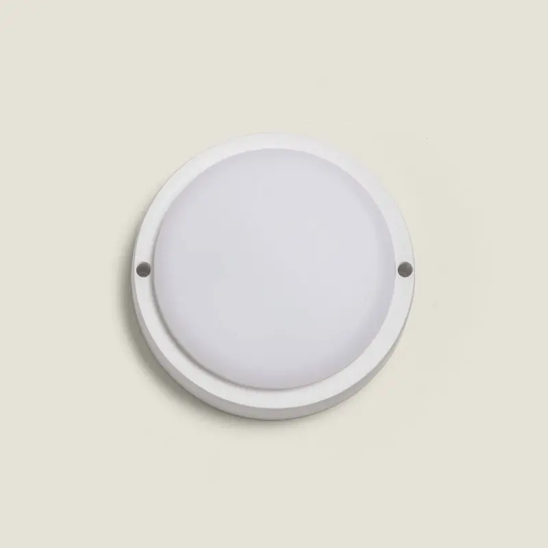 LED Außen-Deckenleuchte 15W IP65 3000K Weiß Ø140 mm – Hublot – Bild 2